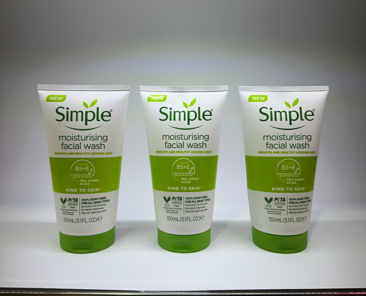 ژل شستشوی مرطوب کننده انواع پوست سیمپل (اصلی)