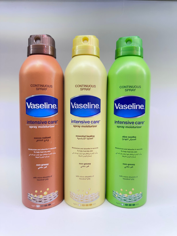 اسپری آبرسان مرطوب کننده وازلین
